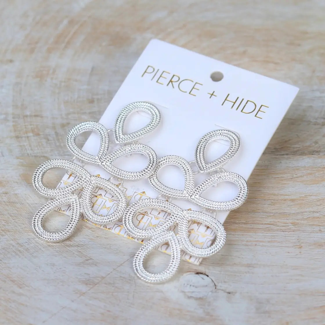 Silver Plaza Earrings