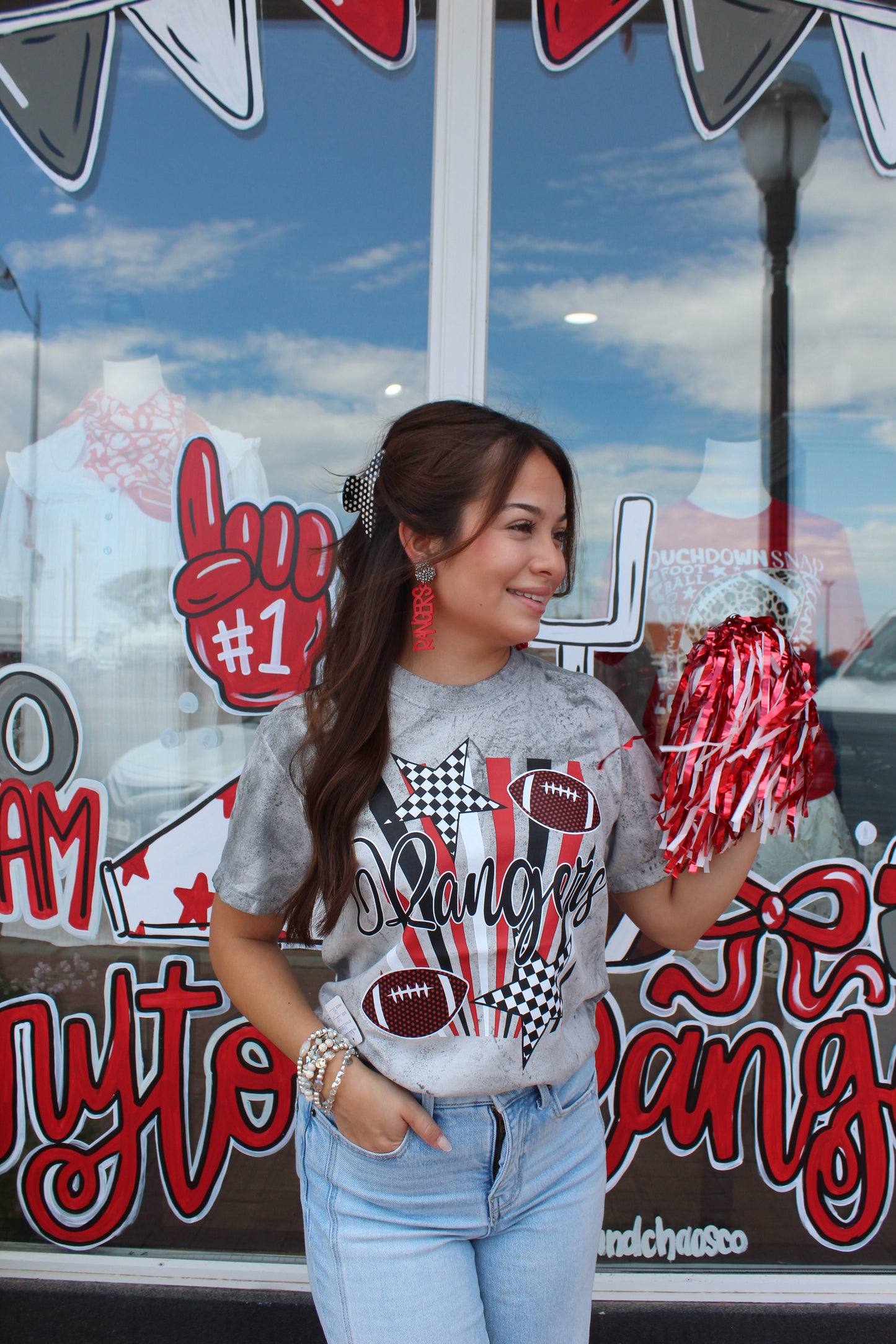 Rays of School Spirit Rangers Tee