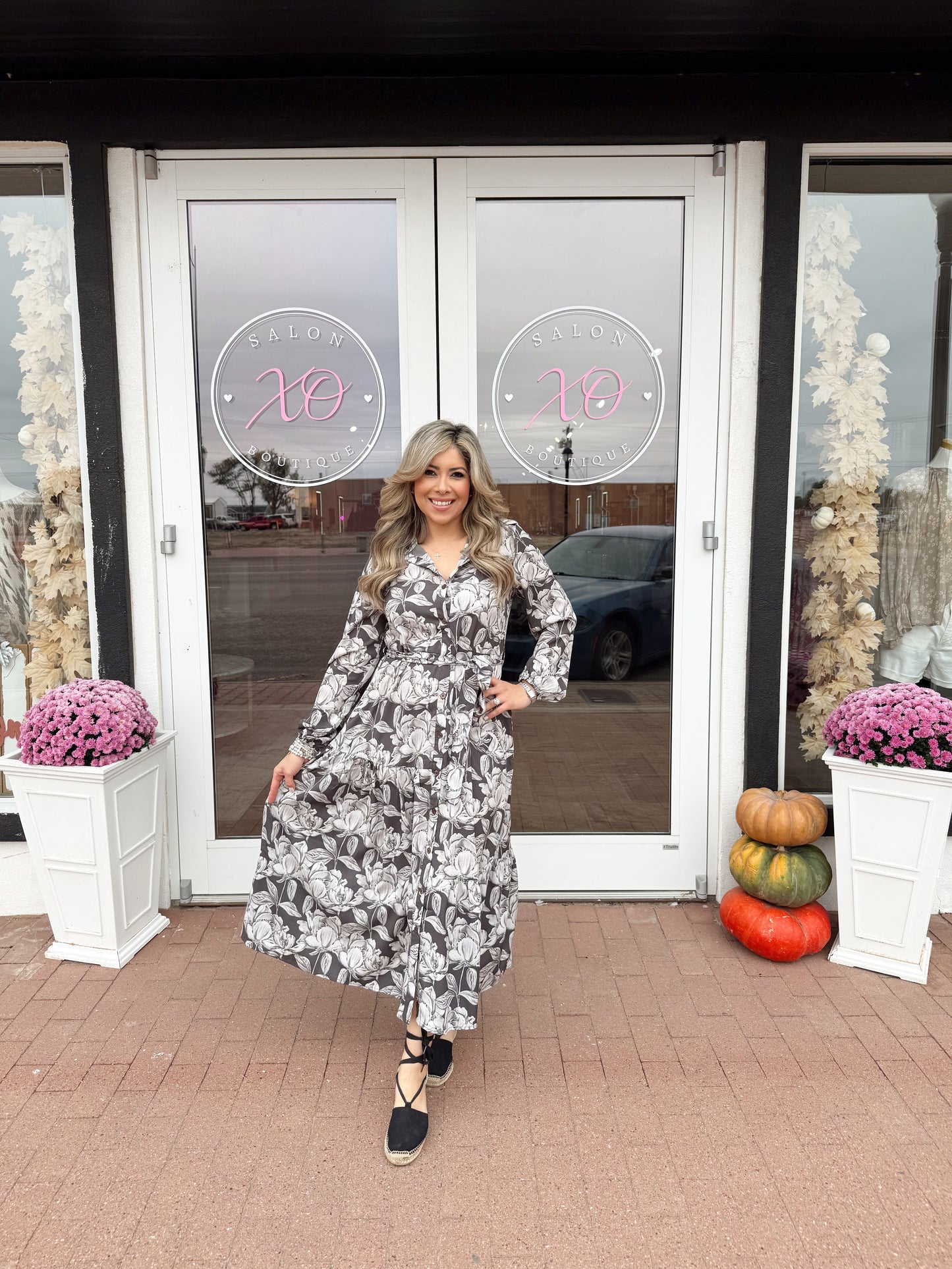 Romantic Floral Dress