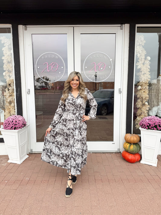 Romantic Floral Dress