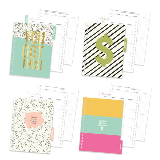 Budget 12 Month Spiral Planner