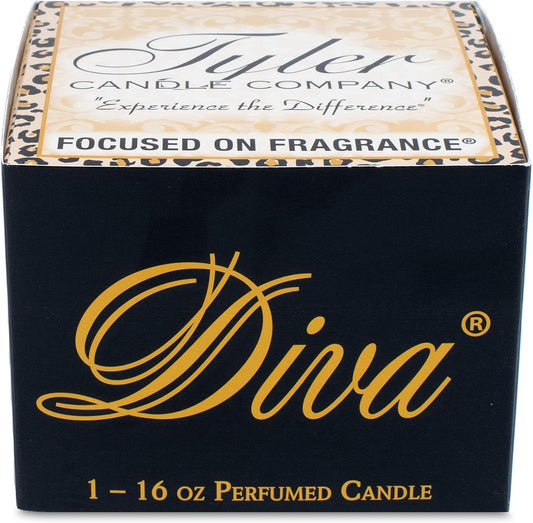 Diva Perfume Candle 16oz Tyler Candle