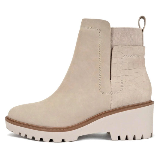Chelsea Booties in Stone