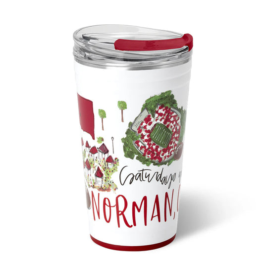 Saturdays in Norman Party Cup 24oz - Swig