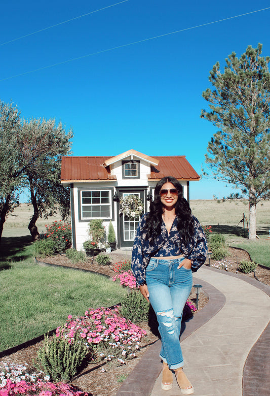 Dear One Floral Blouse