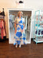Blue Ocean Paradise Maxi Dress
