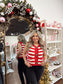Graceful Red Sweater Vest