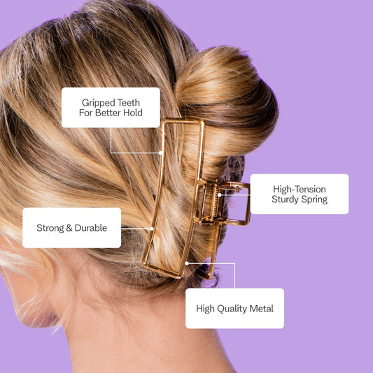 Metal Movement Claw Clip