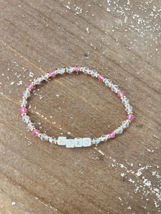 XoXo Beaded Bracelet
