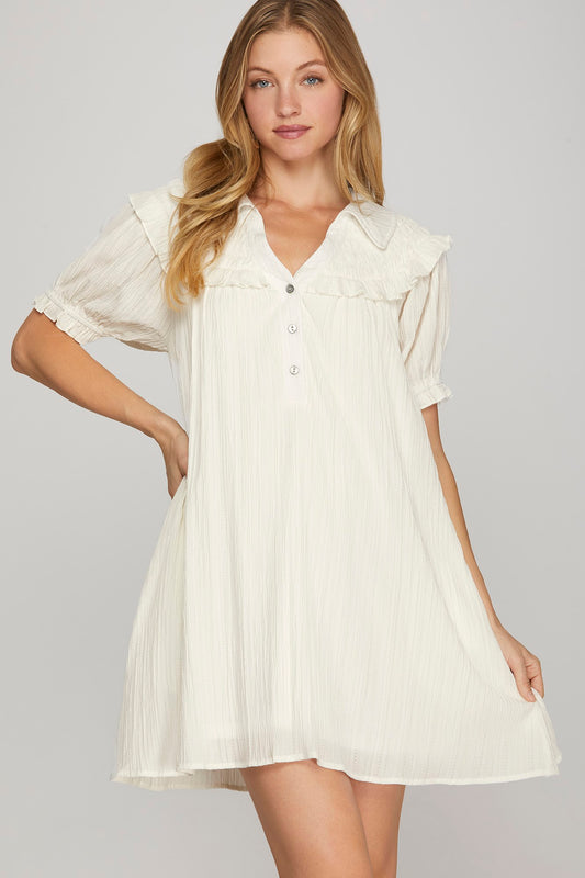 Classic Summer White Dress