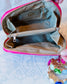 Ibiza Small Pouch Hot Pink Patent
