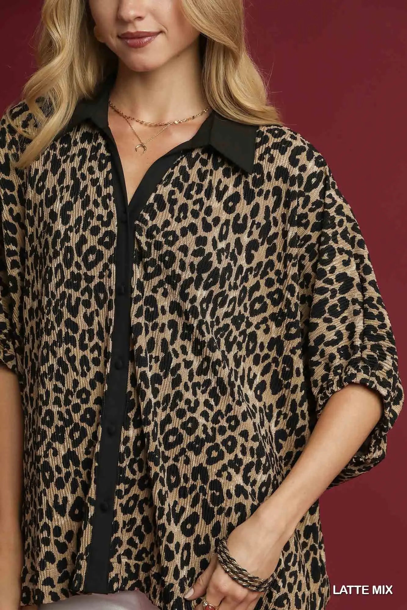 Classic Leopard Blouse