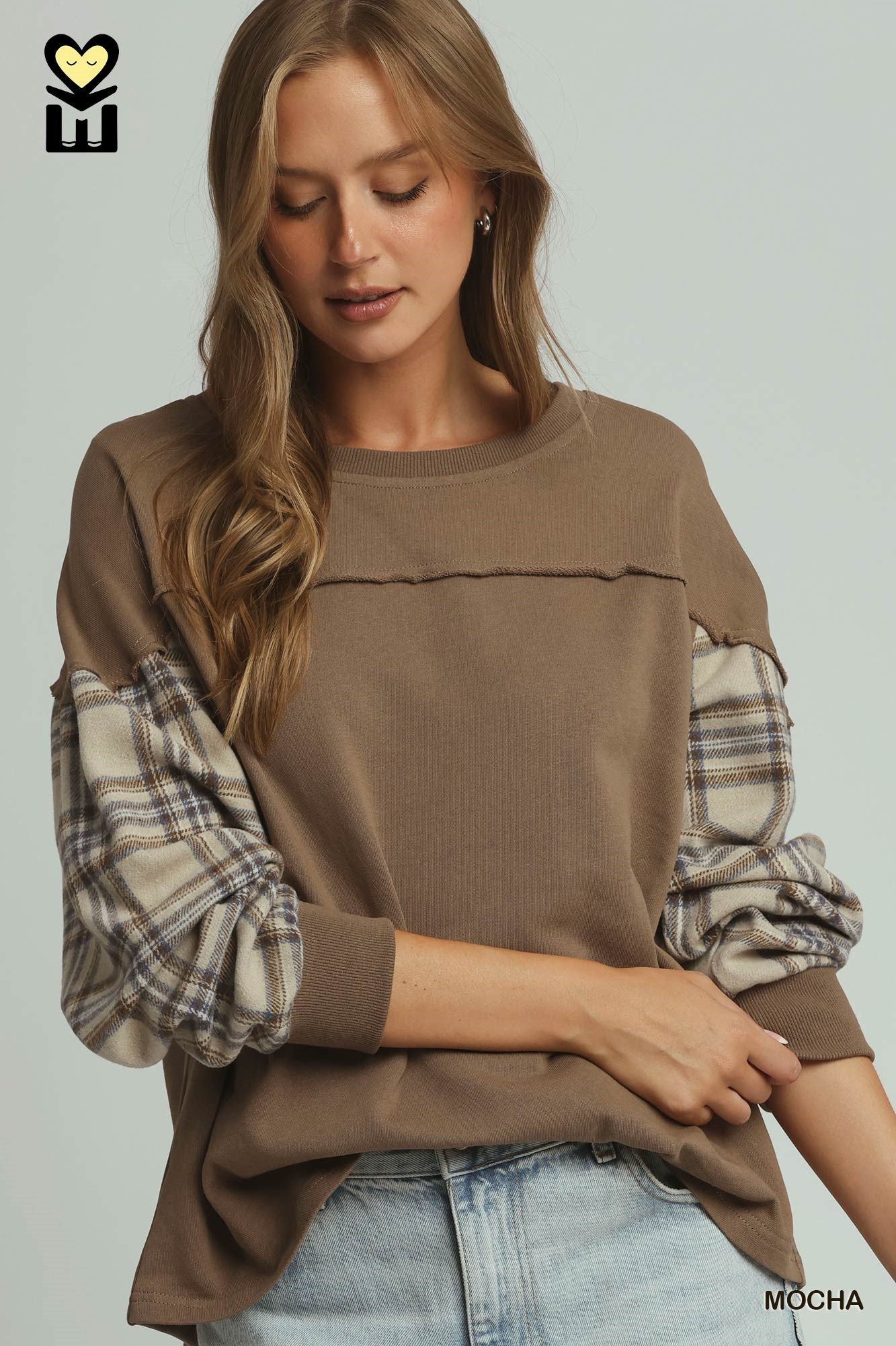 Harvest Plaid Sweater