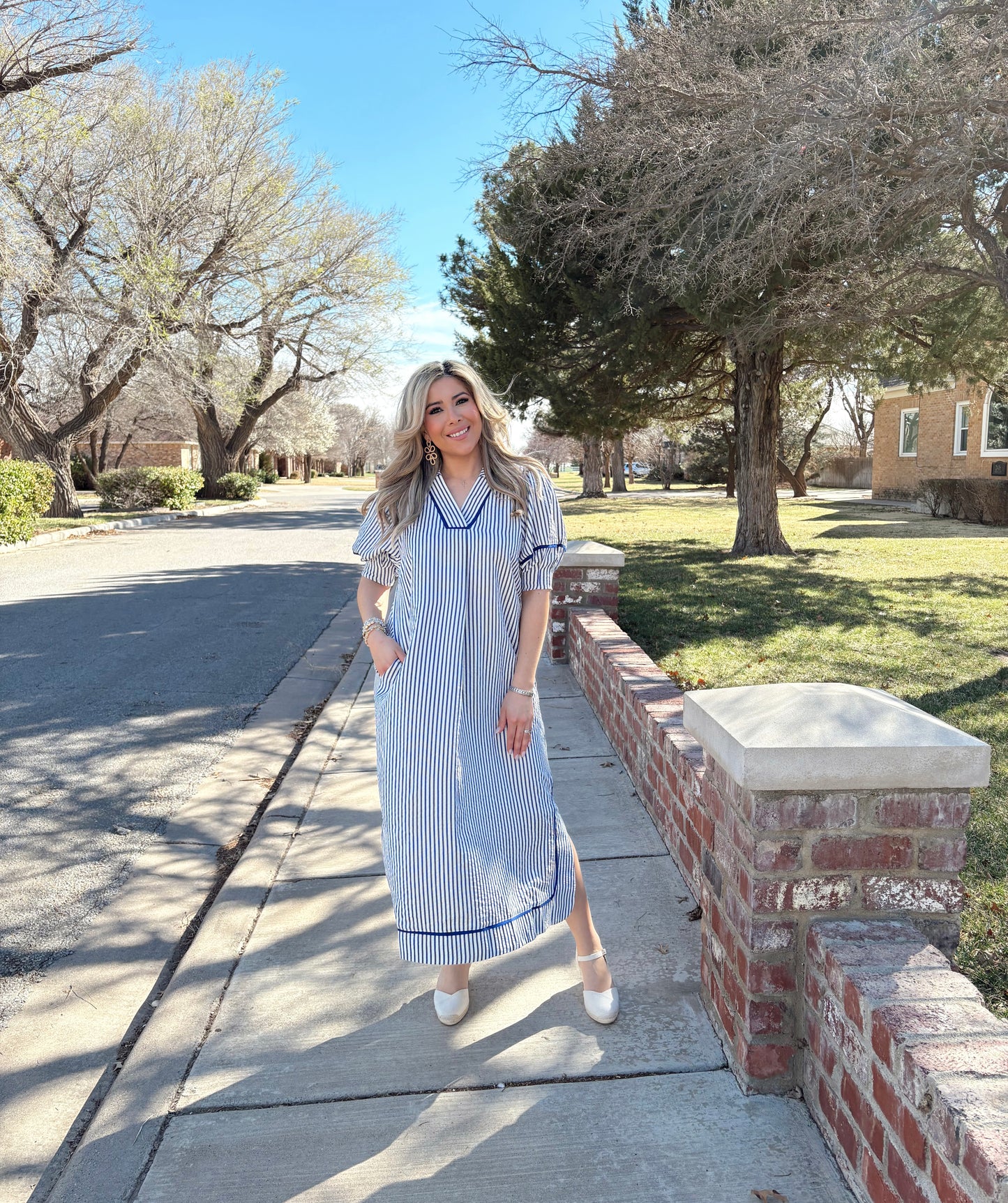French Midi Dress