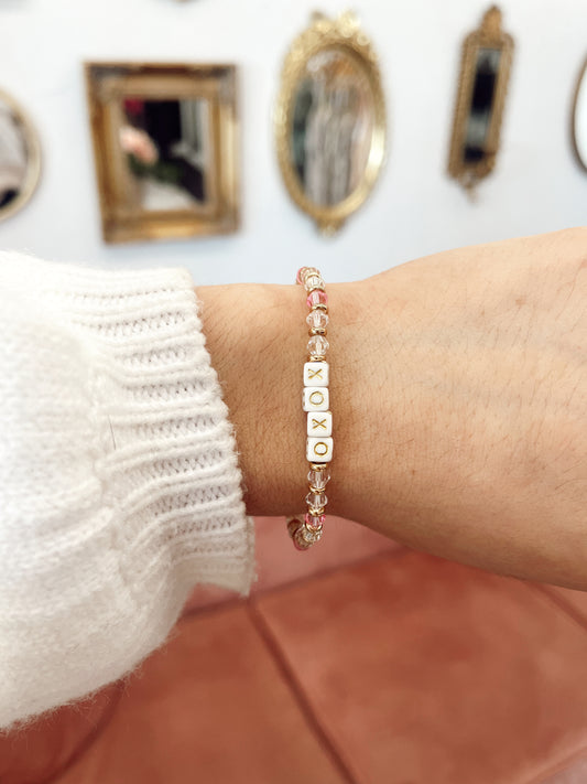 XoXo Beaded Bracelet