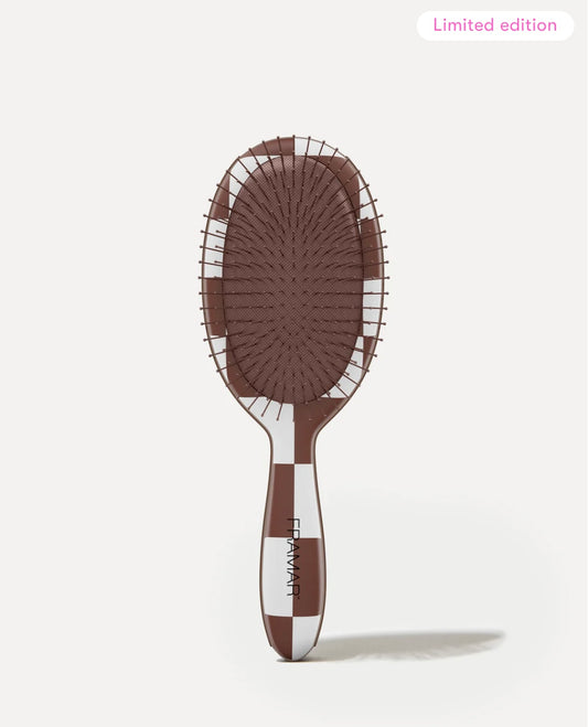 Checked Out Chocolate - Detangle Brush