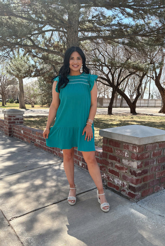 Jade Green Dress