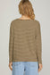 Madeline Crush Stripe Shirt in Mocha
