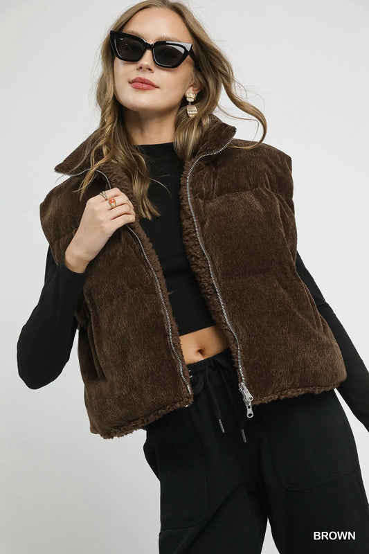 Aspen Brown Vest