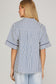 In the Hamptons Navy Blouse