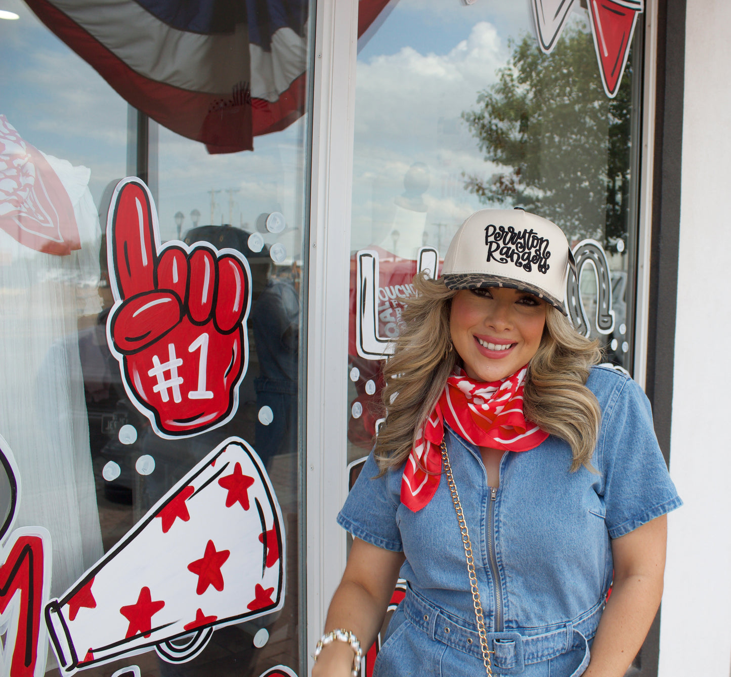 Perryton Ranger Leopard Trucker Hat