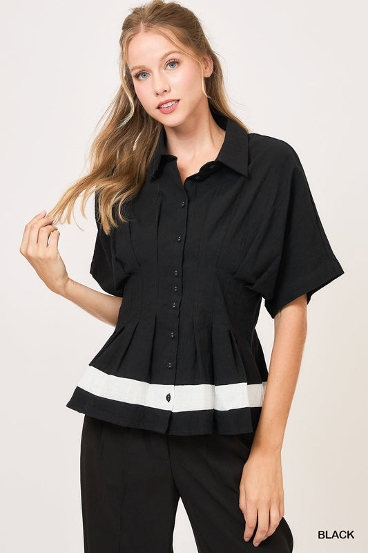 Downtown Classic Black Top