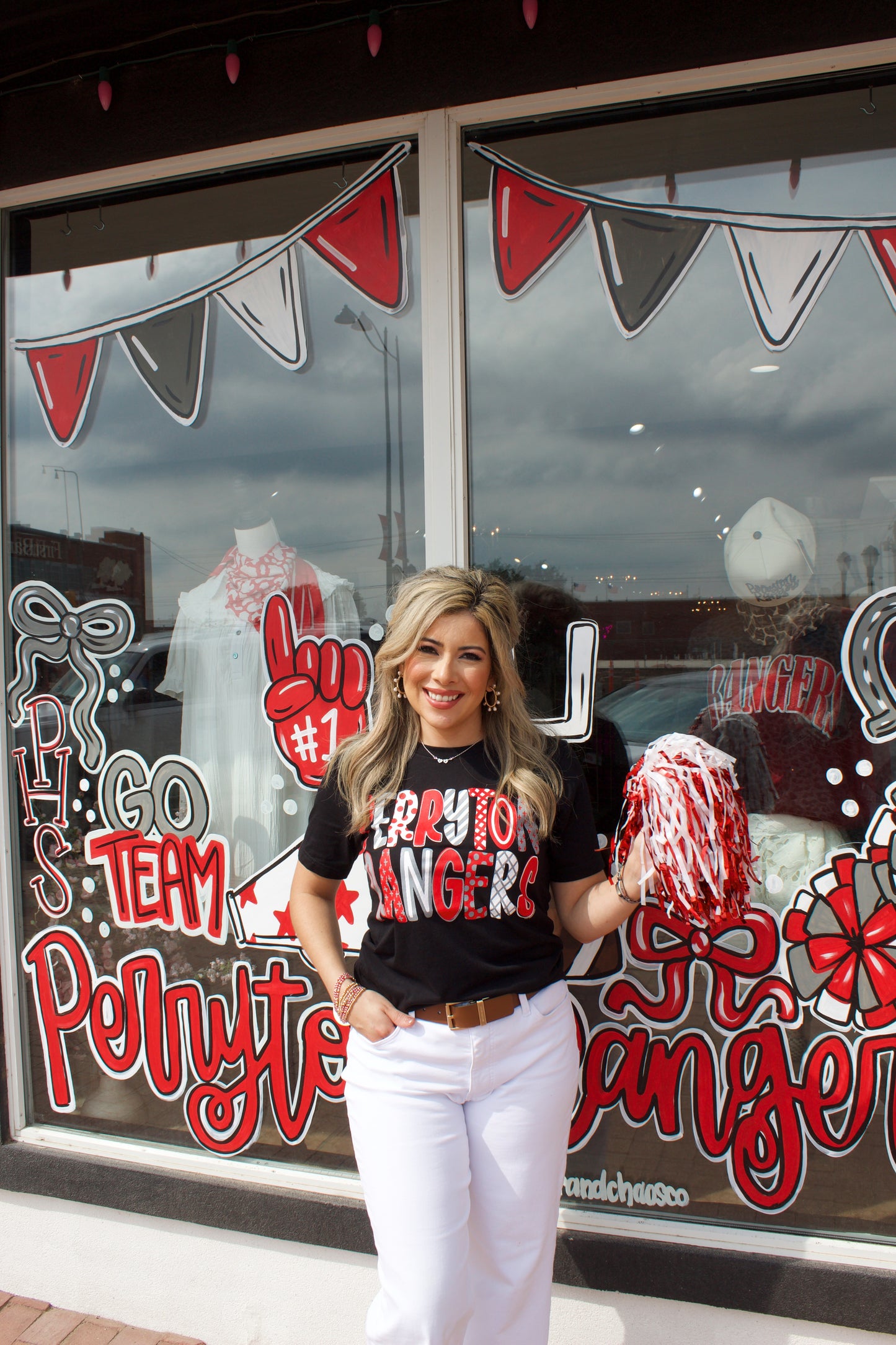 Perryton Ranger Fun Pattern Tee