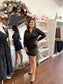 Shine Bright Black Dress