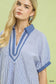 Rosewood Blue Blouse