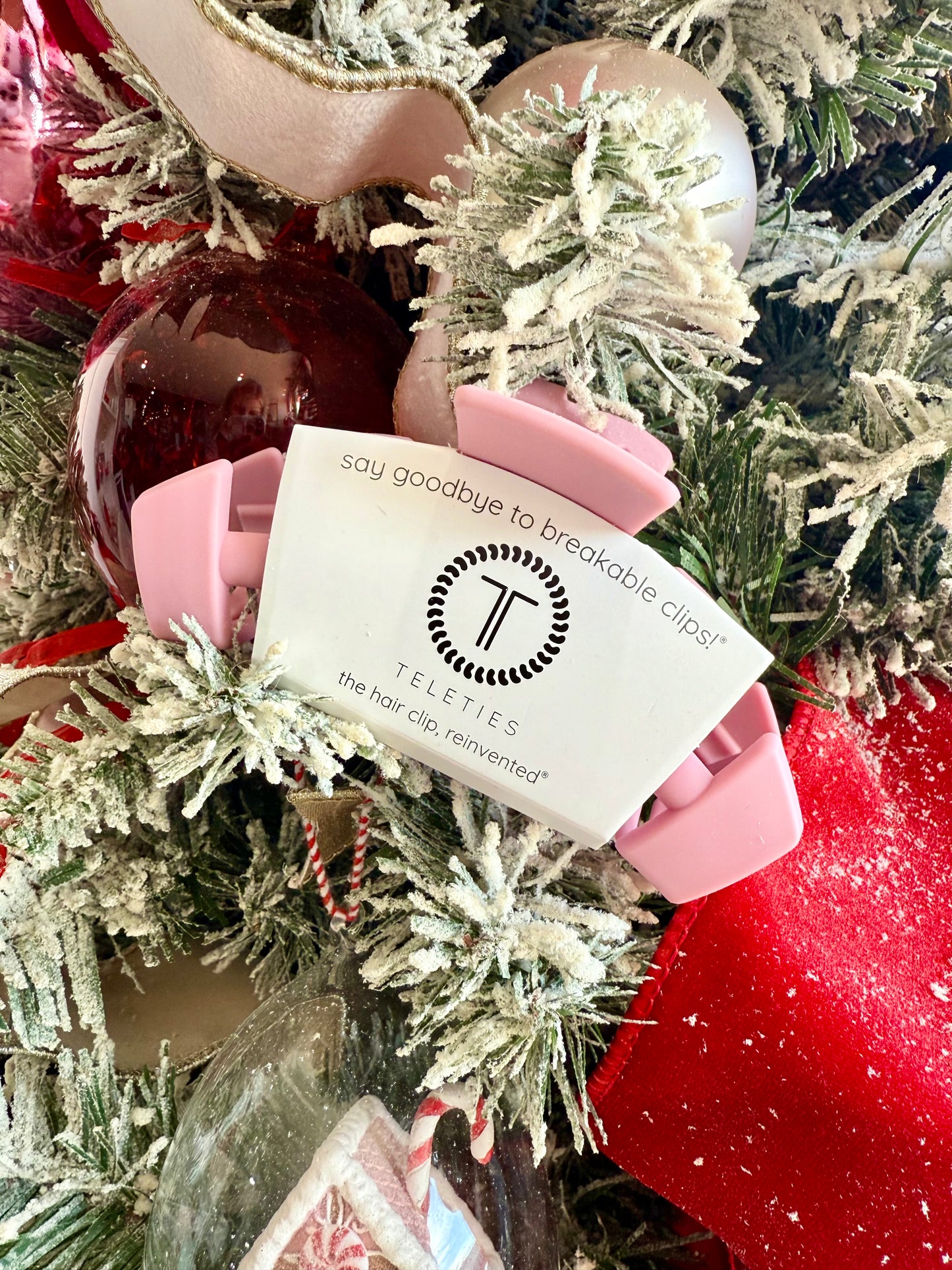 Classic Hair Clip | Medium| Pink