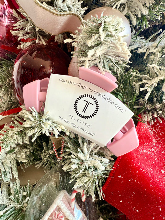 Classic Hair Clip | Medium| Pink