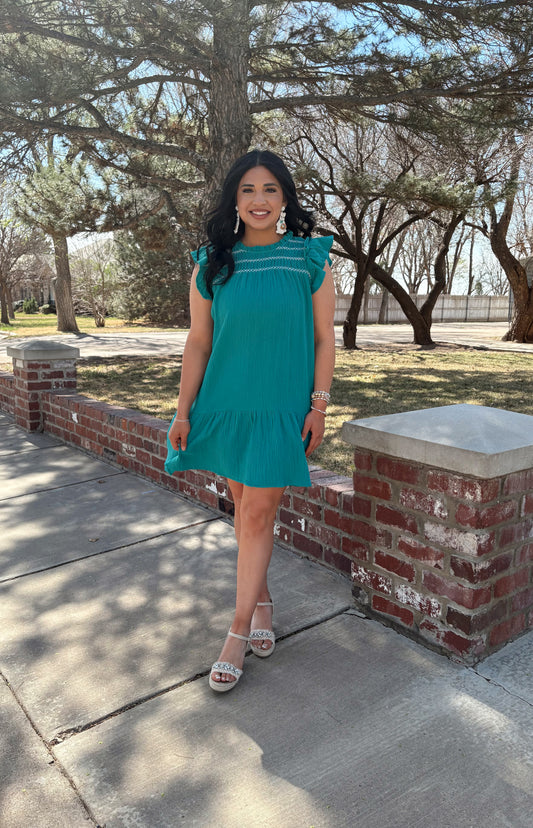 Jade Green Dress