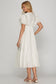 Seaside Stroll White Dress