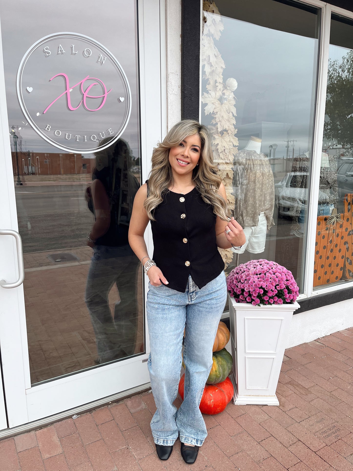 Fabulous Black Statement Vest