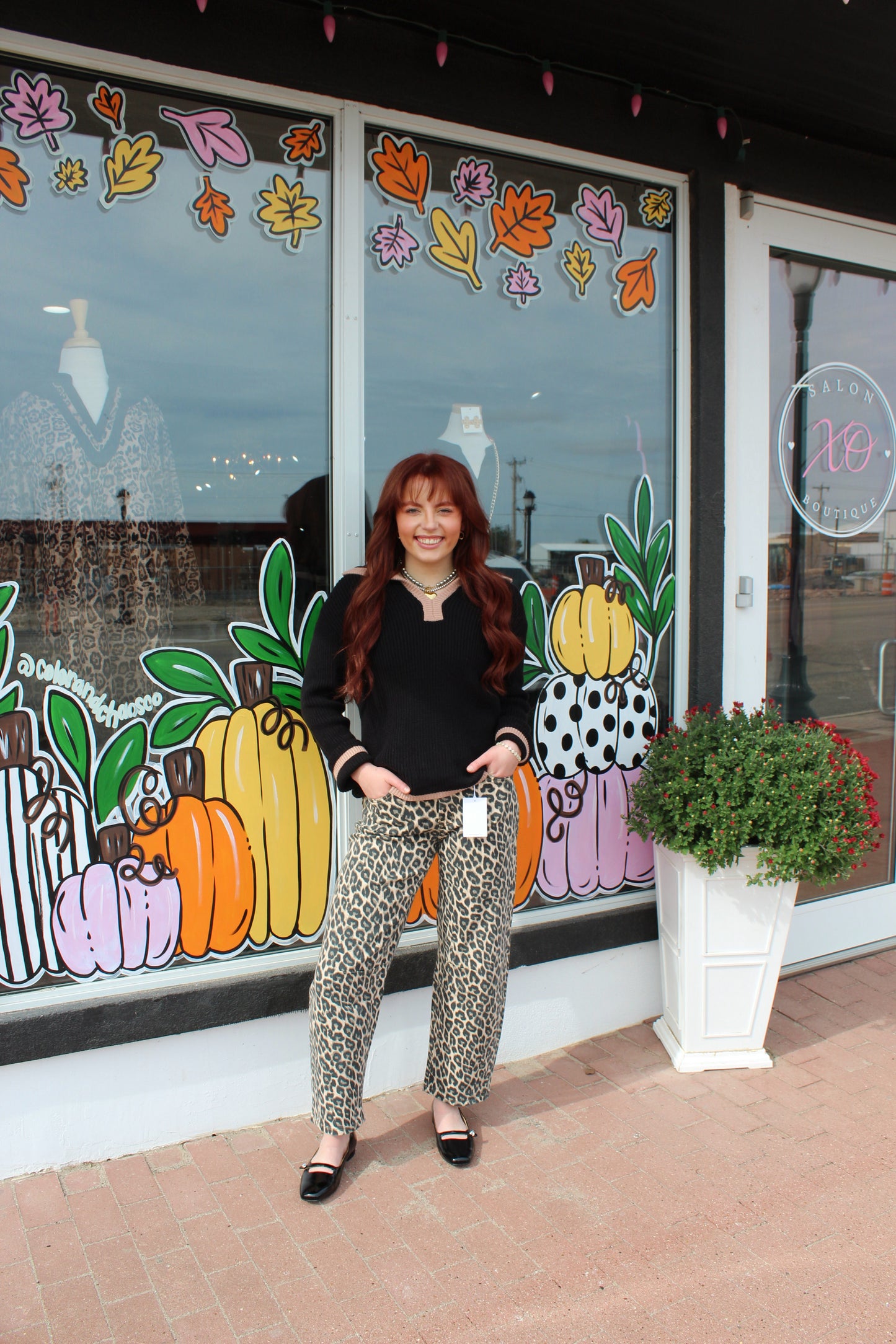 Autum Muse Black Sweater