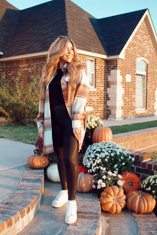 Fall in Love Plaid Shacket