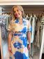 Blue Ocean Paradise Maxi Dress