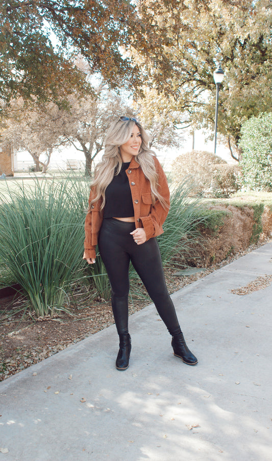 Definitely Chic Camel Shacket