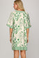 Garden Floral Green Dress