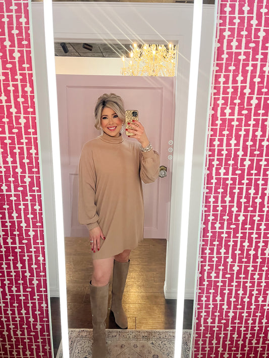 Thankful & Cozy Sweater Dress