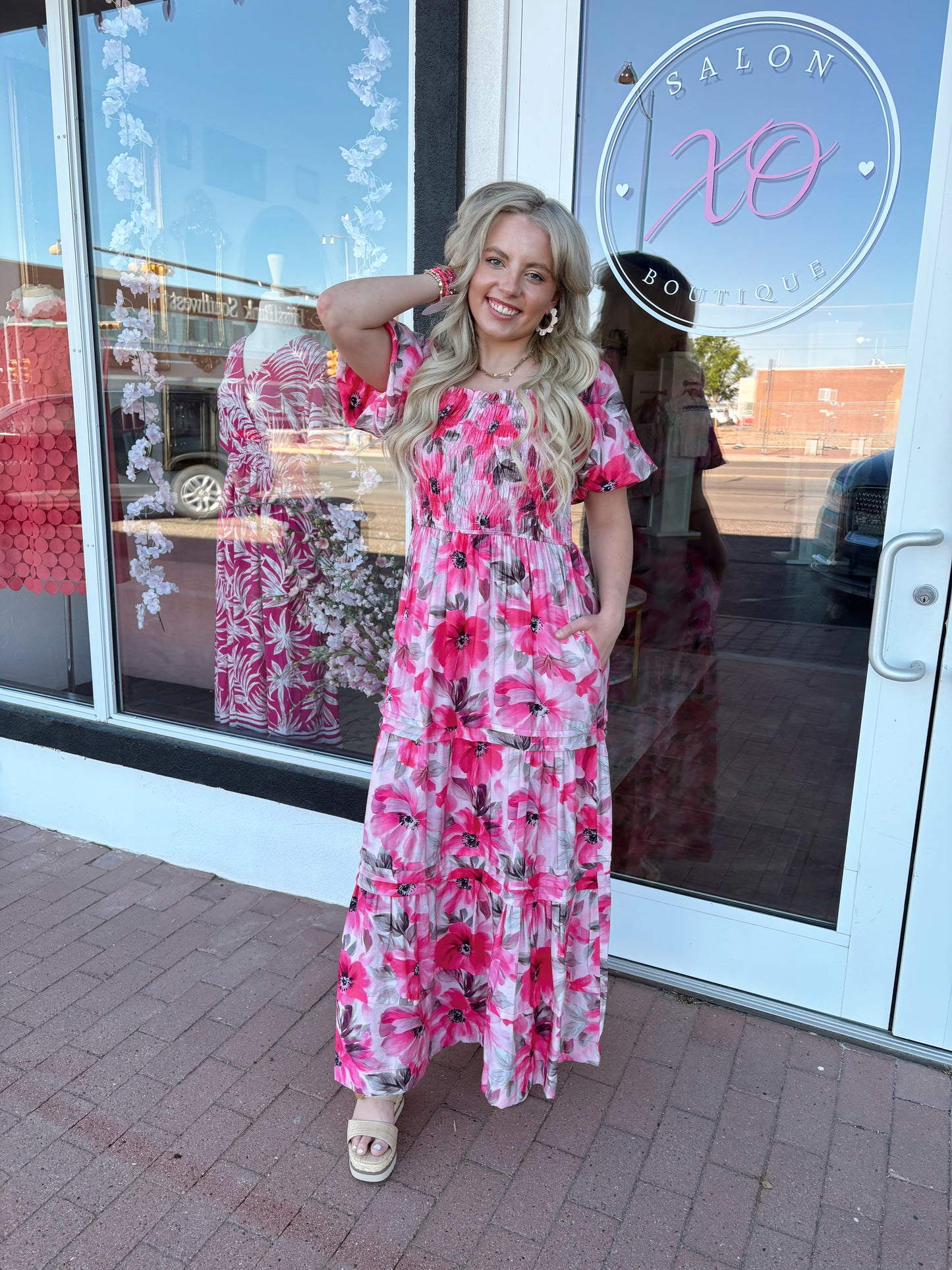 Island Bloom Maxi Dress