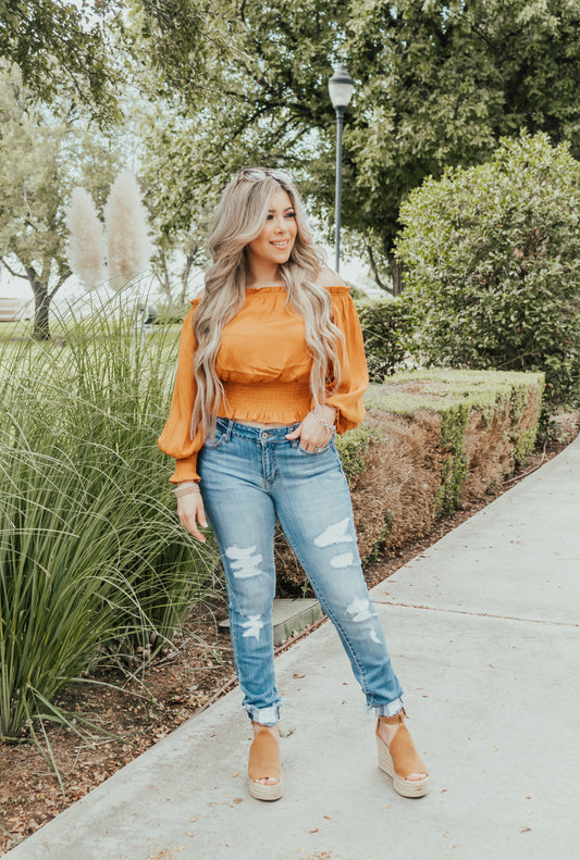 Stunning Option Camel Top