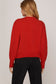 Joyfull Bow Red Sweater
