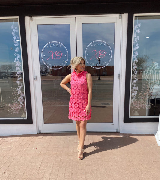 Southern Charm Pink Dress