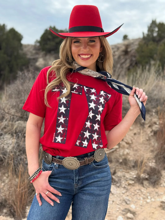 Stars & States Red Tee
