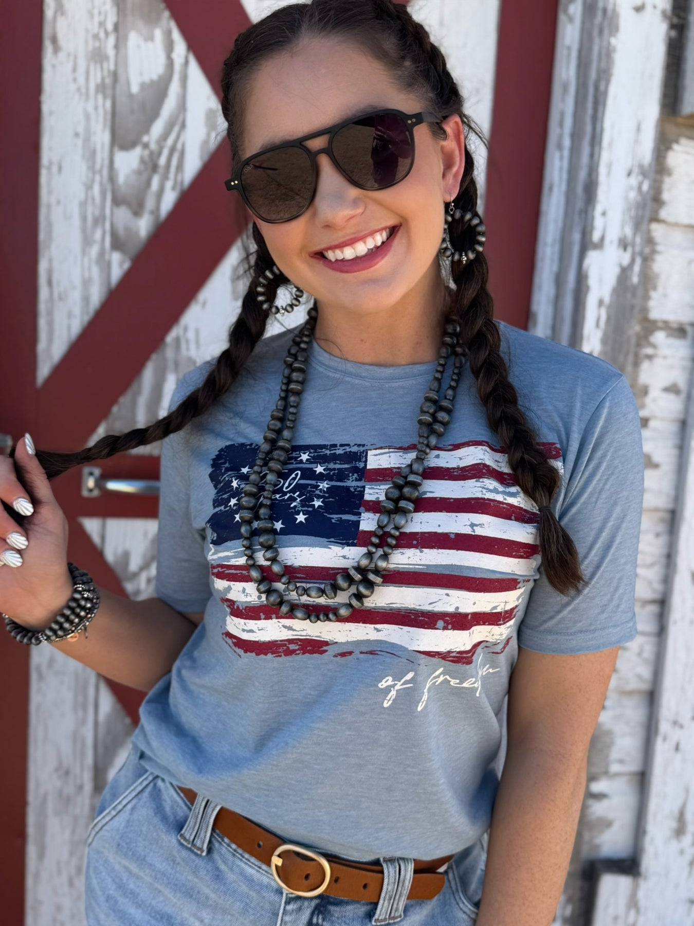 250 Years of Freedom Tee Blue