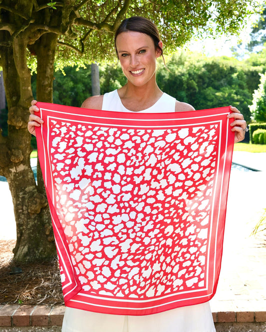 Lawson Leopard Scarf