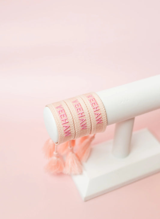 Yeehaw Embroidered Bracelet