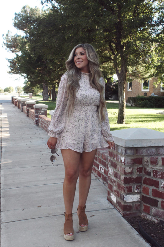 Faboulous Class Woven Printed Romper