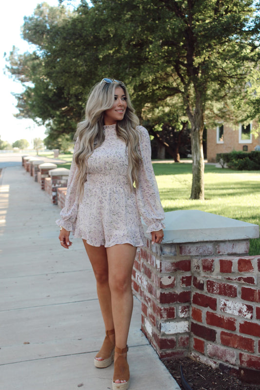 Faboulous Class Woven Printed Romper